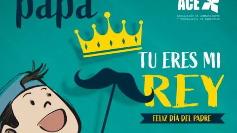 El comercio de Benejúzar corona a los Padres con una atractiva campaña de fidelización papa tu eres mi rey
