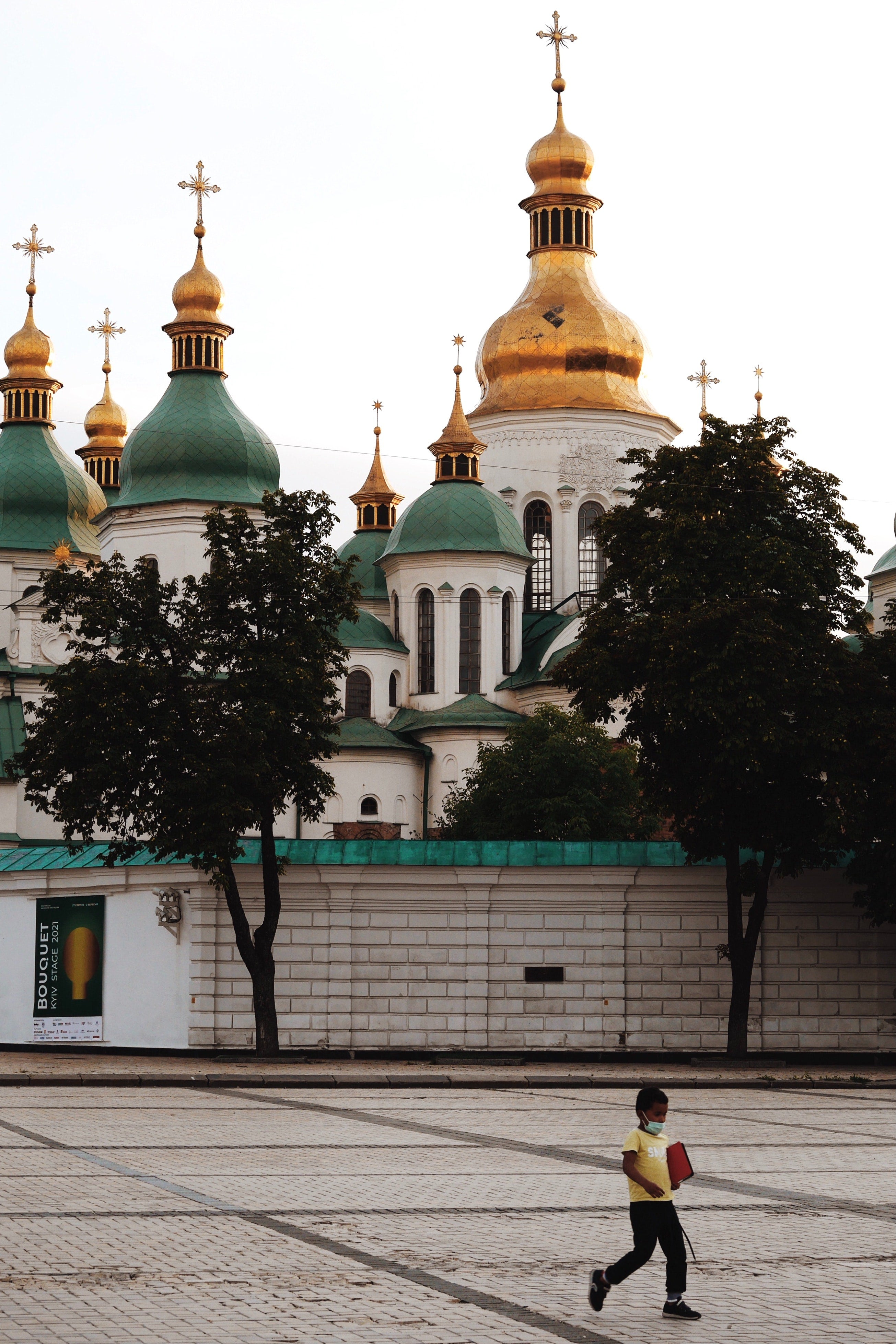 Ucrania pide a Rusia que no destruya la catedral de Santa Sofía en Kiev Ucrania pide a Rusia que no destruya la catedral de Santa Sofía en Kiev
