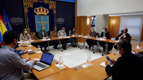 Reuni&oacute;n para coordinar en Asturias la llegada de refugiados de Ucrania