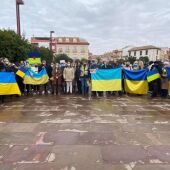 Concentración de ucranianos en Alcázar
