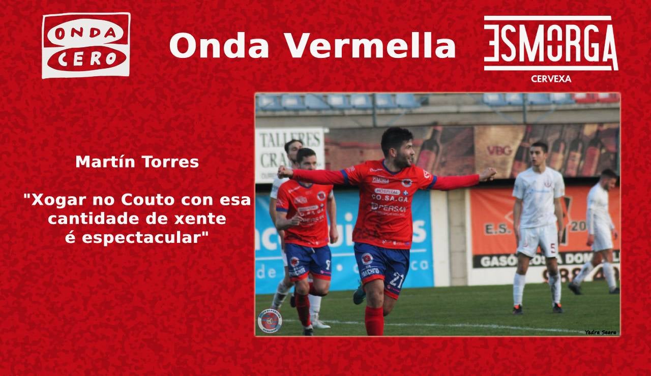 Entrevista a Martín Torres, xogador da UD Ourense Entrevista a Martín Torres, xogador da UD Ourense