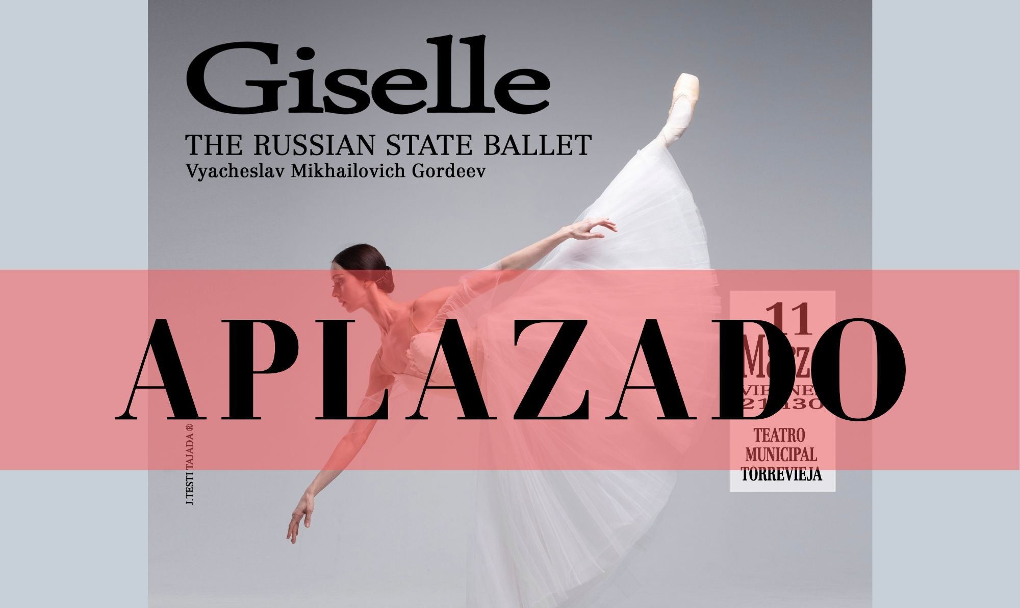 Aplazado por la imposibilidad de la compañía de salir de Rusia debido al conflicto bélico Aplazado por la imposibilidad de la compañía de salir de Rusia debido al conflicto bélico