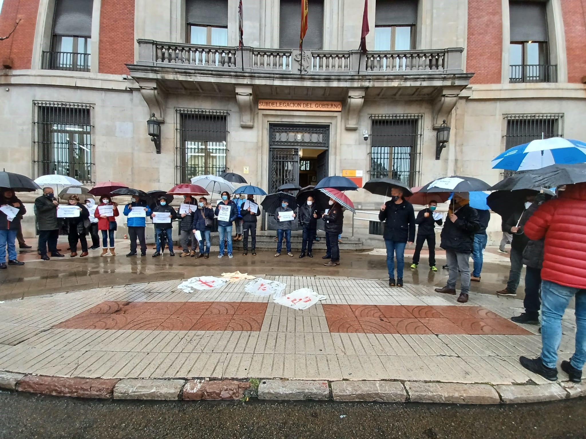 Los trabajadores de la prisión protestan por el aumento de agresiones Los trabajadores de la prisión protestan por el aumento de agresiones