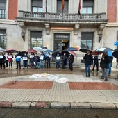Concentración de funcionarios de prisiones frente a la Subdelegación de Gobierno Concentración de funcionarios de prisiones frente a la Subdelegación de Gobierno