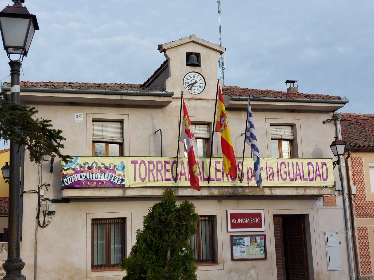 ‘Palabras para la igualdad’ en el 8-M de Torrecaballeros ‘Palabras para la igualdad’ en el 8-M de Torrecaballeros