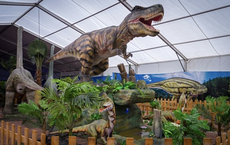 La Plaza de Toros de Alicante acoge 'Mundo Dinosaurio' una espectacular muestra de dinosaurios animatrónicos La Plaza de Toros de Alicante acoge 'Mundo Dinosaurio' una espectacular muestra de dinosaurios animatrónicos