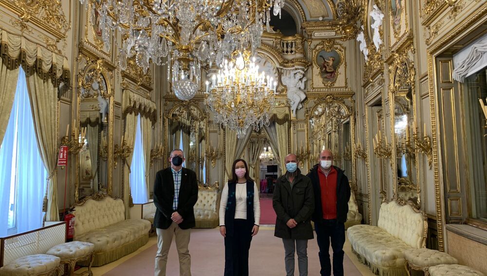 Estancia del edificio de la Fundación de Ferrocarriles Españoles