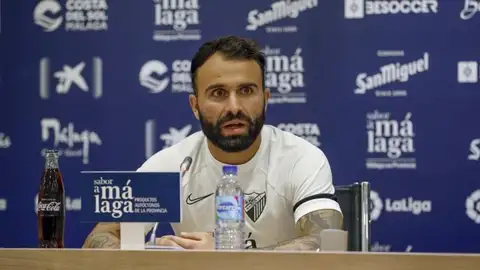 Javi Jiménez, jugador del Málaga CF Javi Jiménez, jugador del Málaga CF