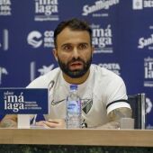 Javi Jiménez, jugador del Málaga CF