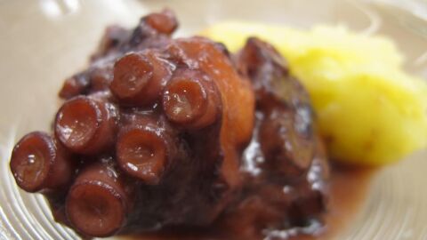 Receta de Robin Food de pulpo guisado