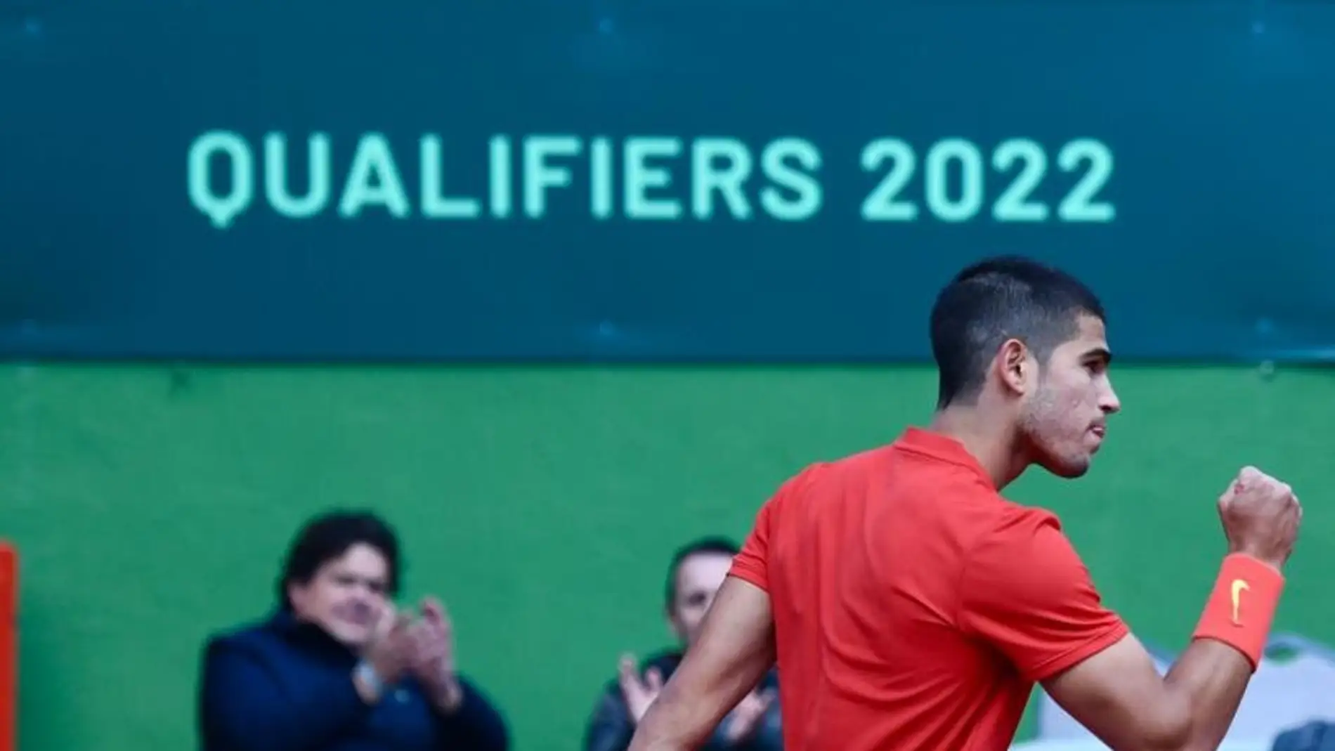Alcaraz en su debut con España en la Copa Davis