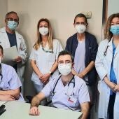 El equipo de Medicina Interna del Hospital que atiende los casos de Covid persistente