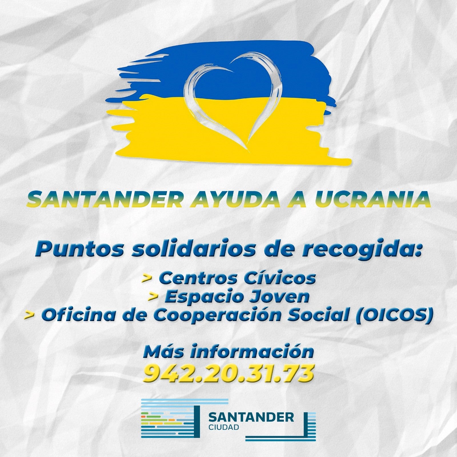La Asociación de Ucranianos de Santander sigue con la recogida de material, aunque de momento no es necesaria más ropa La Asociación de Ucranianos de Santander sigue con la recogida de material, aunque de momento no es necesaria más ropa