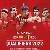 Cartel para anunciar los abonos para la Copa Davis. Cartel para anunciar los abonos para la Copa Davis.