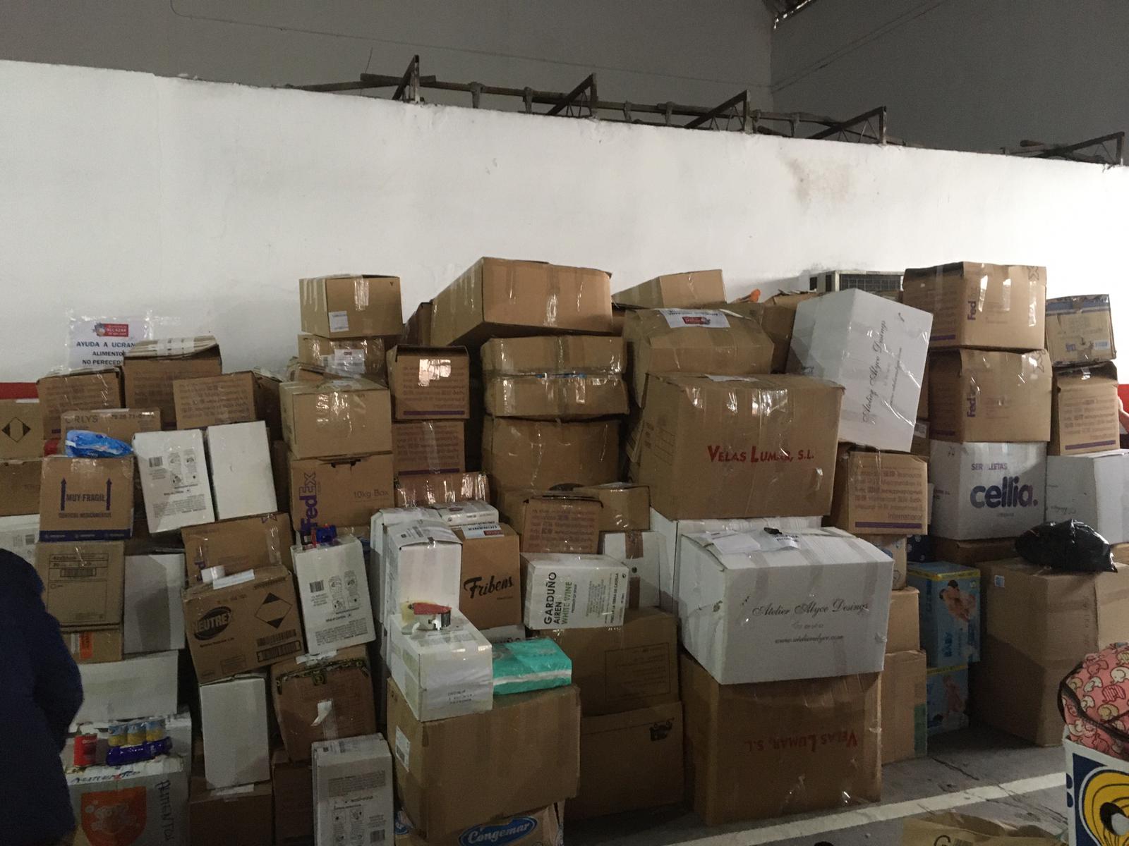 El envío desde Alcázar a la espera de recibir instrucciones para su salida El envío desde Alcázar a la espera de recibir instrucciones para su salida