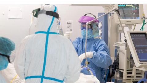 La presión hospitalaria también sigue a la baja La presión hospitalaria también sigue a la baja