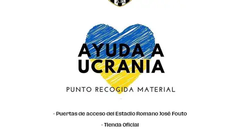 El estadio romano será un punto de recogida de material para el pueblo ucraniano El estadio romano será un punto de recogida de material para el pueblo ucraniano