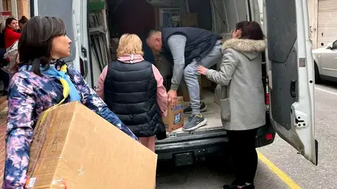 Natalia Zhezhnyauska, presidenta de la Asociación de Ucrania en Torrevieja: “Cada día sale ayuda para Ucrania” ayuda a Ucrania