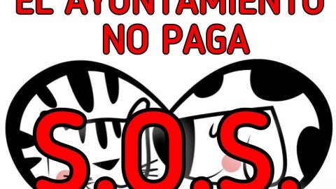 Cartel difundido en redes por Asoka Orihuela
