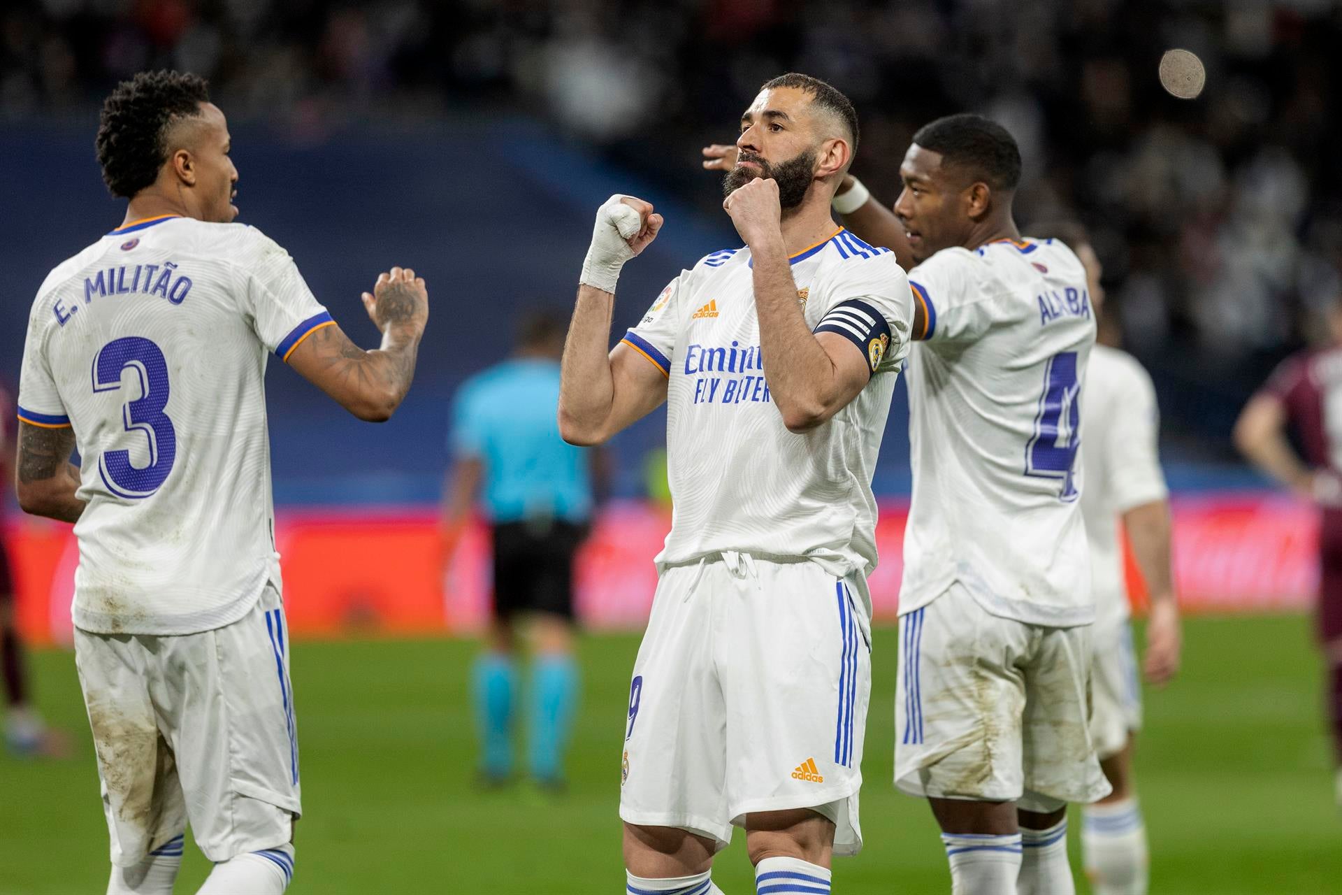 El Real Madrid golea a la Real antes del duelo crucial contra el PSG El Real Madrid golea a la Real antes del duelo crucial contra el PSG