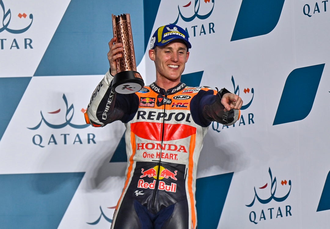 Pol Espargaró: "Hemos enseñado al mundo el potencial de Honda y que no solo Marc es capaz de luchar por ganar carreras" Pol Espargaró: "Hemos enseñado al mundo el potencial de Honda y que no solo Marc es capaz de luchar por ganar carreras"