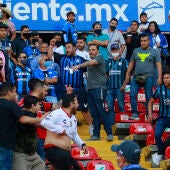 Incidentes en el estadio de fútbol de Querétaro