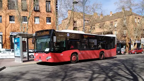 Primera jornada de huelga de los autobuses urbanos de Alcalá de Henares Primera jornada de huelga de los autobuses urbanos de Alcalá de Henares