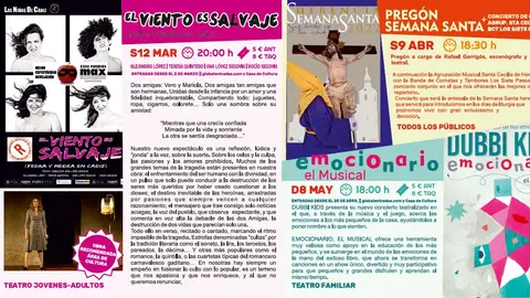 Primavera cultural en el Auditorio Municipal de Herencia Primavera cultural en el Auditorio Municipal de Herencia