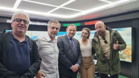 Leo Harlem, Carlos Alsina, Jos&eacute; Luis &Aacute;balos, Leonor Lavado y Goyo Jim&eacute;nez