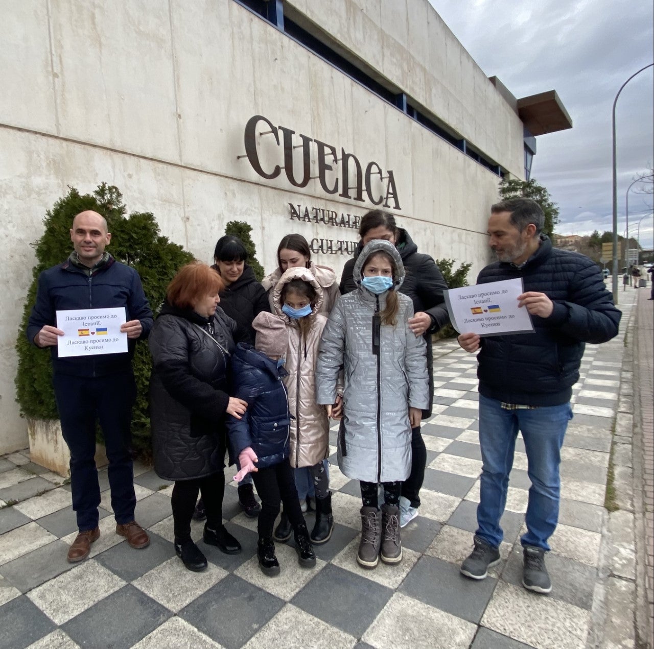 Llegan a Cuenca los primeros refugiados ucranianos Llegan a Cuenca los primeros refugiados ucranianos