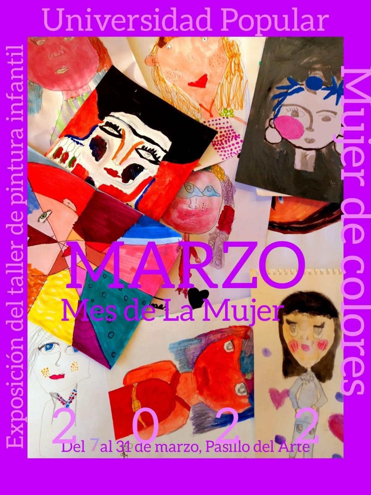 "Mujer de Colores" una exposición con dibujos de niños sobre mujeres cercanas "Mujer de Colores" una exposición con dibujos de niños sobre mujeres cercanas