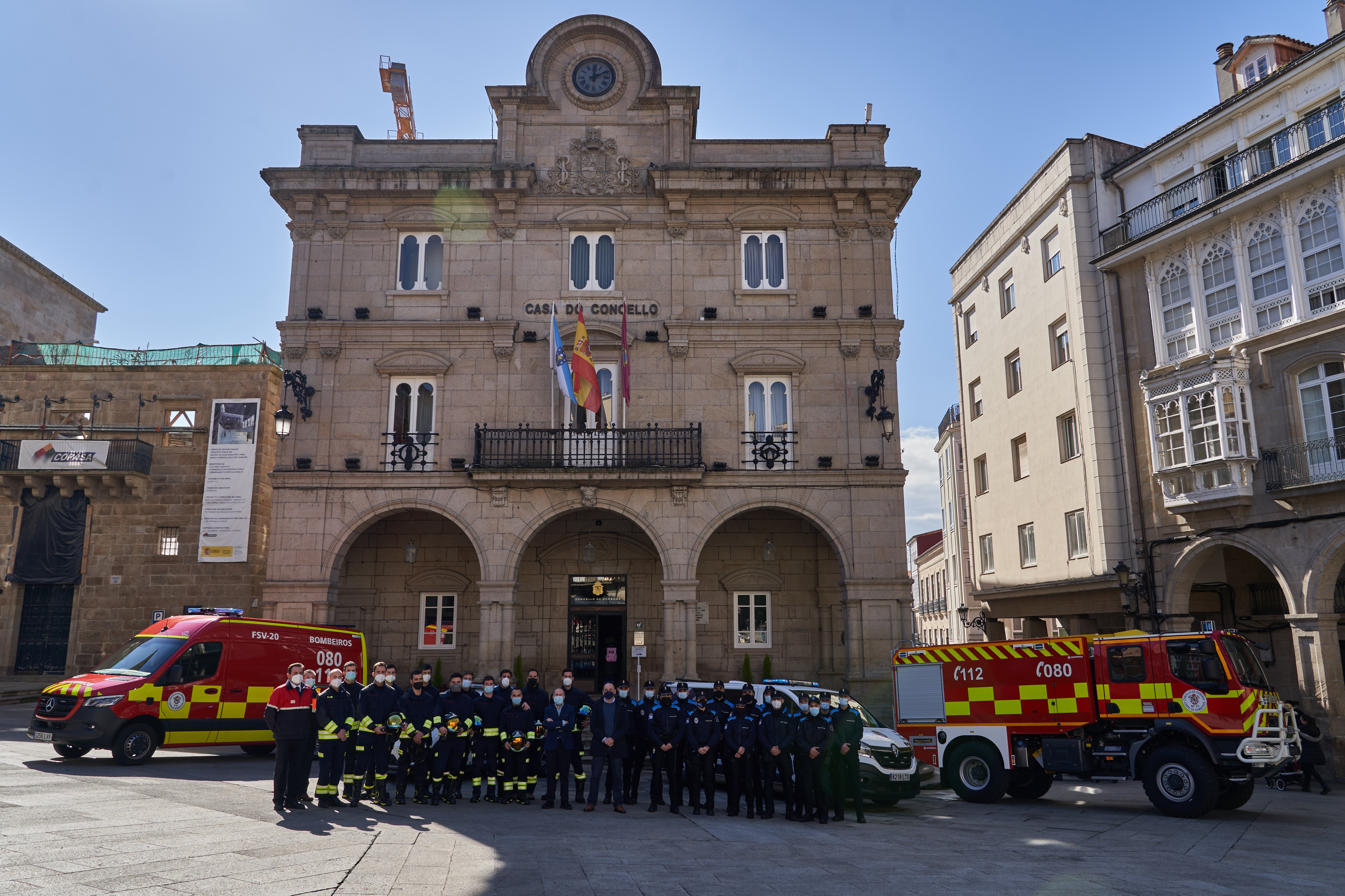 O Concello de Ourense reforza os corpos de seguridade da cidade O Concello de Ourense reforza os corpos de seguridade da cidade