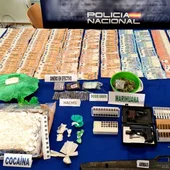 La Policía Nacional desmantela una organización criminal dedicada al tráfico de marihuana y cocaína La Policía Nacional desmantela una organización criminal dedicada al tráfico de marihuana y cocaína