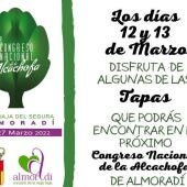 Sábado 12 y domingo 13 tapas con alcachofa en Almoradí parte del Congreso de la Alcachofa 