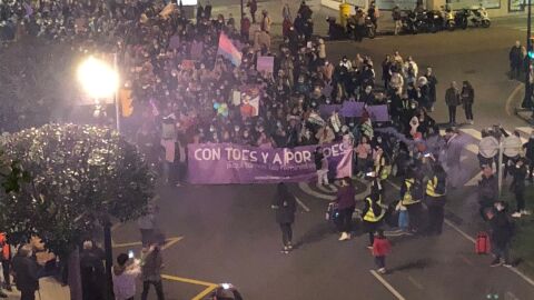 Manifestaci&oacute;n del #8M en Gij&oacute;n