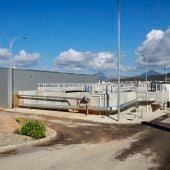 Imagen de la estación regeneradora de agua (ERA) de Santa Ponça, depuradora de Calvià