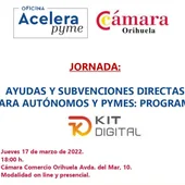 Cámara Orihuela organiza una jornada para informar a las empresas de las ayudas del programa Kit Digital Cámara Orihuela organiza una jornada para informar a las empresas de las ayudas del programa Kit Digital