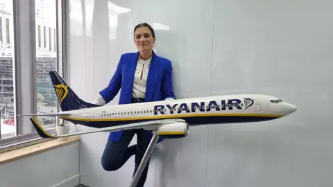 Elena Cabrera, en El Viacero Country Manager de Ryanair en España y Portugal