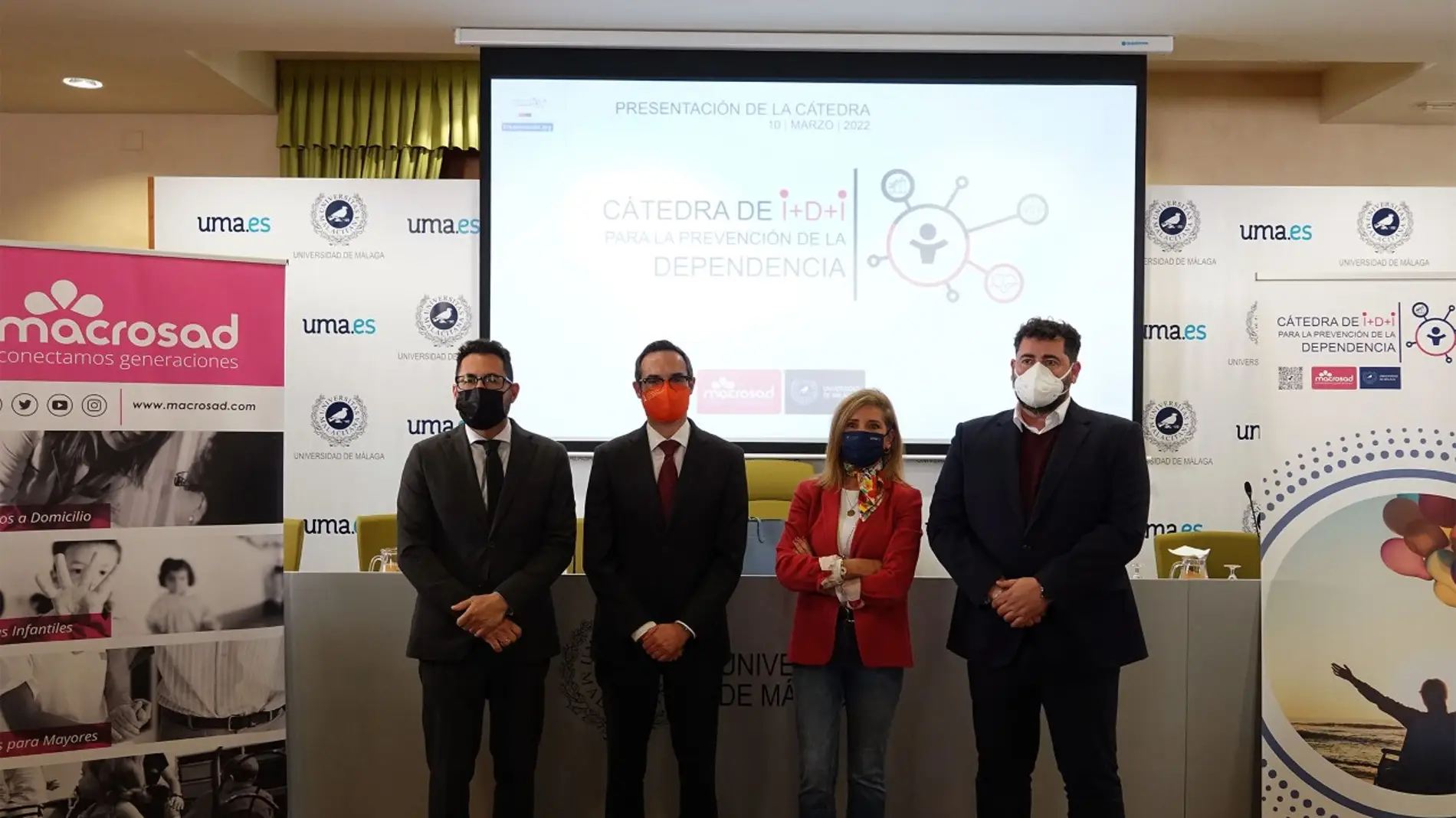 Macrosad y la Universidad de Málaga crean la primera Cátedra de I+D+I para la prevención de la Dependencia