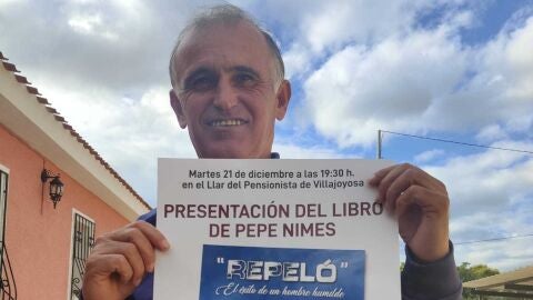 Nuevo libro de Pepe Nimes dedicado al futbolista Paco Alemeny, 'Repe'
