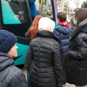 Los refugiados ucranianos han llegado hoy a Ciudad Real