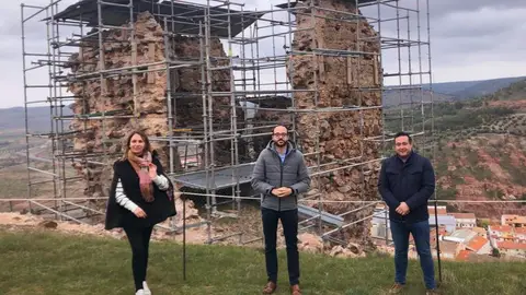 La ‘Torre Morcil’ del Castillo de Alcaraz La ‘Torre Morcil’ del Castillo de Alcaraz