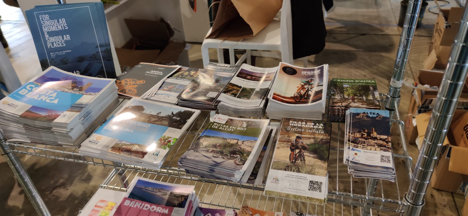 Altea se promociona como destino cicloturístico en la feria de Milán Altea se promociona como destino cicloturístico en la feria de Milán