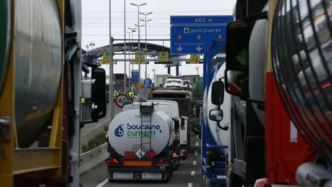 Huelga transportistas en Tarragona Huelga transportistas en Tarragona