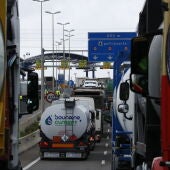 Huelga transportistas en Tarragona