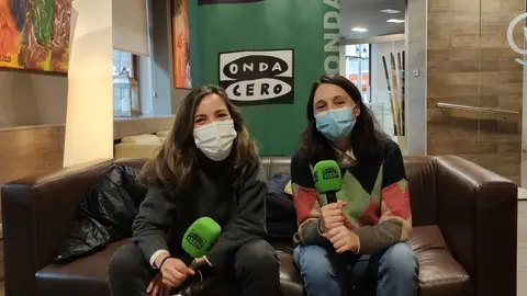 Ana Barreiro e África Martínez, fundadoras de "Taller Abierto" Más de Uno Pontevedra