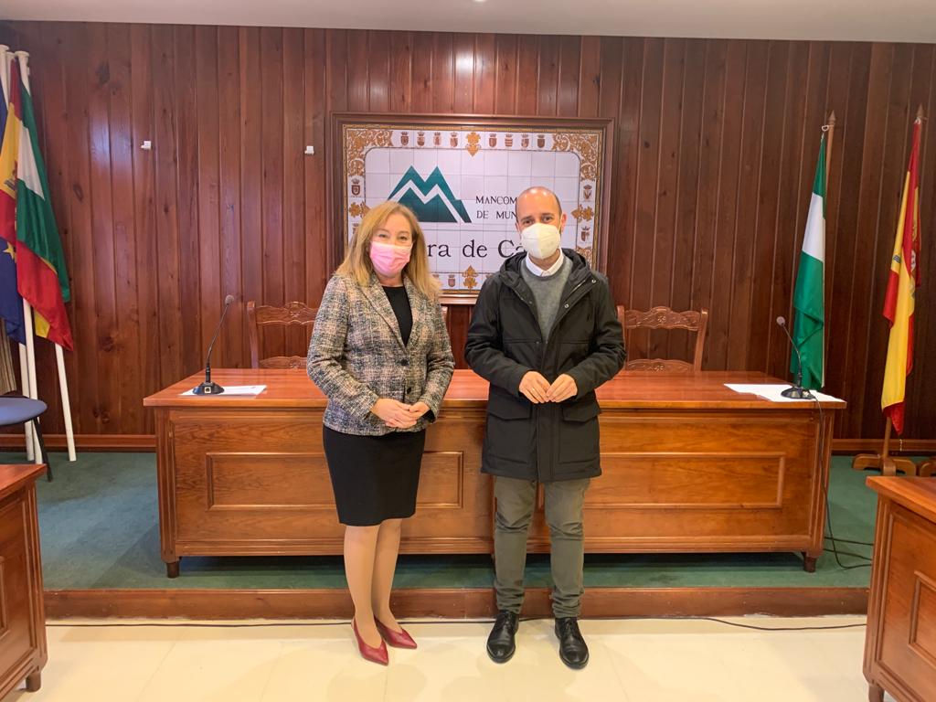 Diputación y Mancomunidad de la Sierra avanzan en la implantación del nuevo sistema inteligente de recogida de residuos urbanos Diputación y Mancomunidad de la Sierra avanzan en la implantación del nuevo sistema inteligente de recogida de residuos urbanos