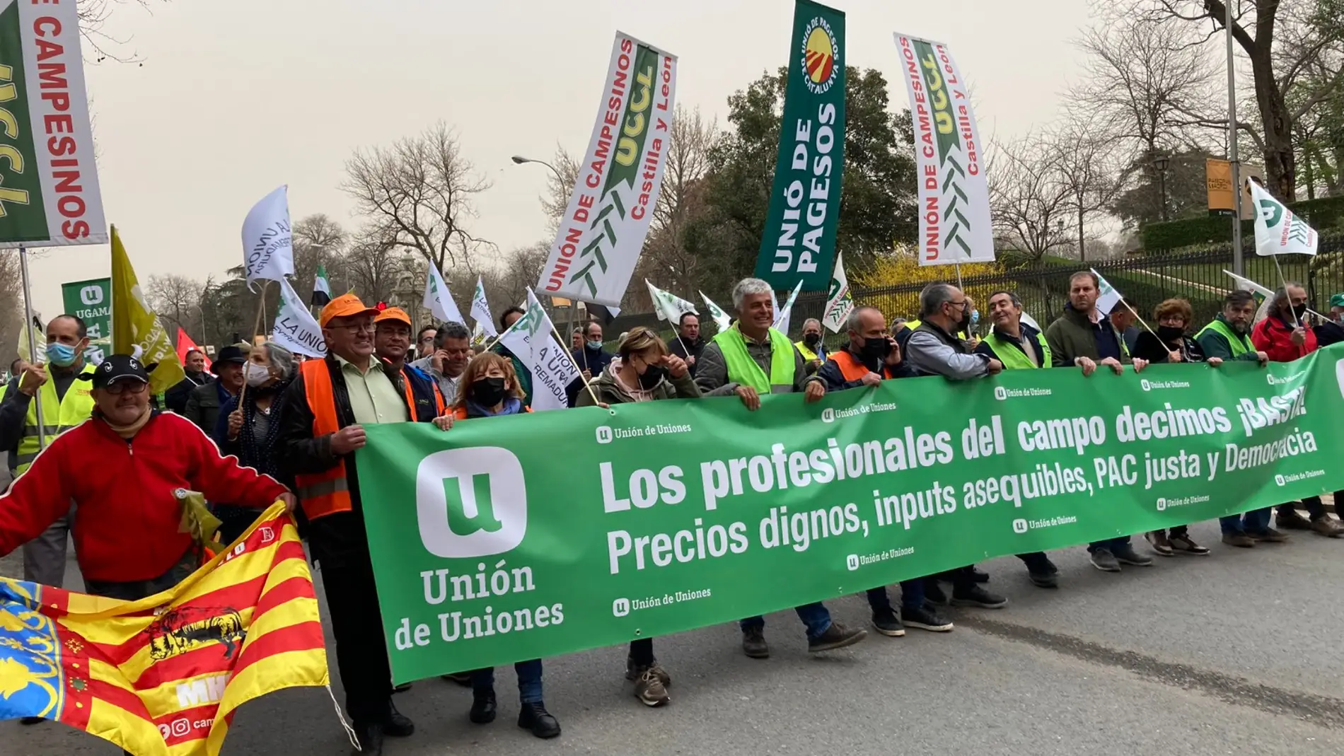 La agricultura de Castellón alza la voz en Madrid