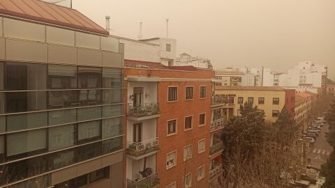 Calima en Ciudad Real