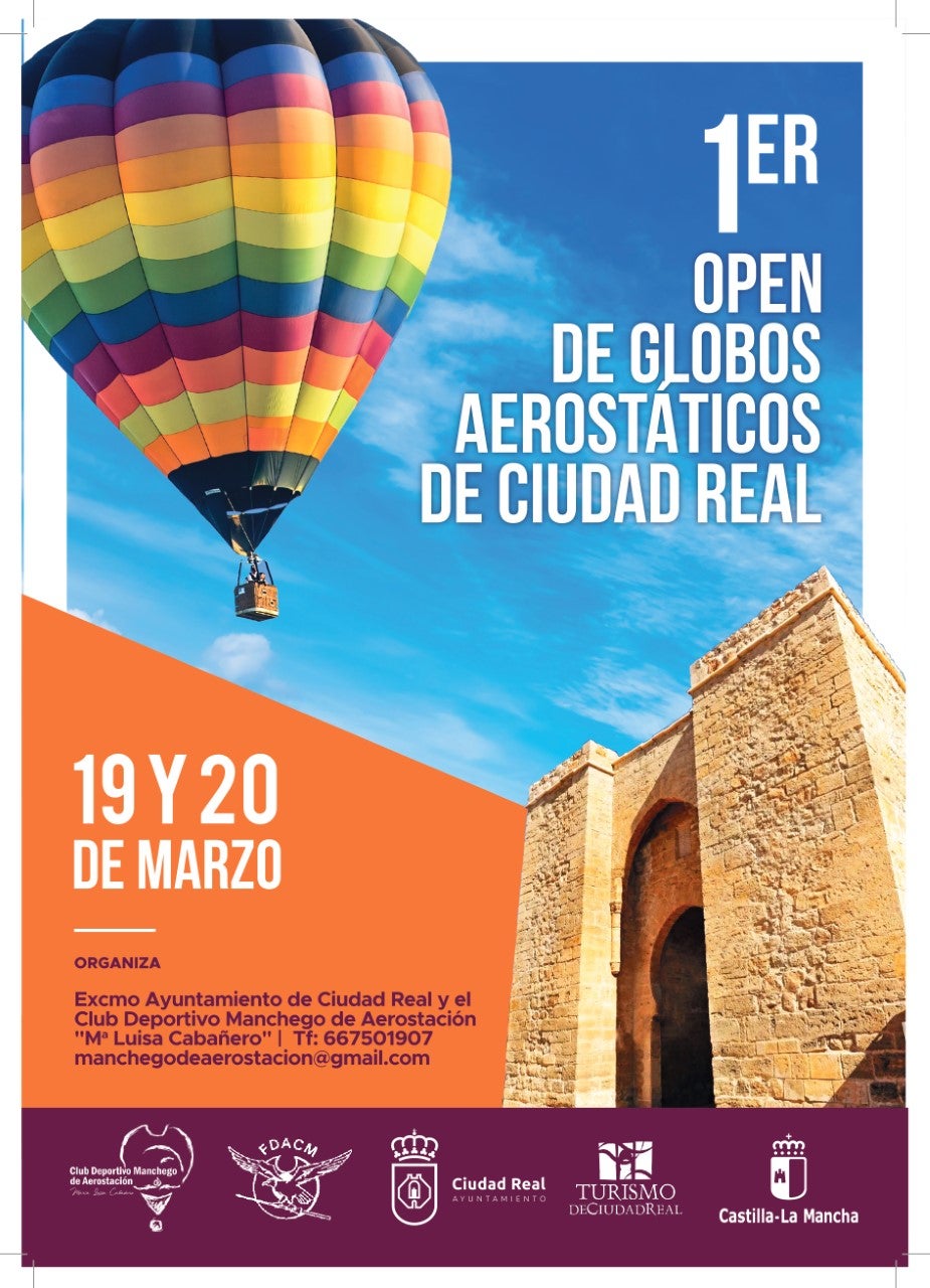 Ciudad Real acogerá una novedosa concentración de globos aerostáticos Ciudad Real acogerá una novedosa concentración de globos aerostáticos